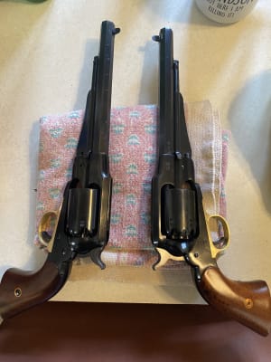 Uberti 1858 Remington New Army Black Powder Revolver 44 Cal 5.5 Blued