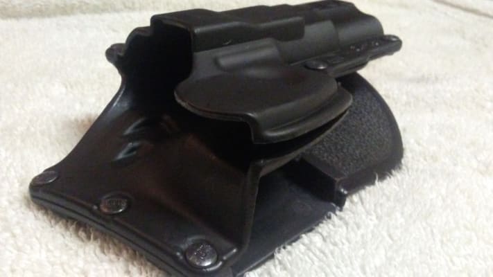 Fobus Standard Paddle Holster Right Hand - For Ruger 90/93, CZ-P-01/40P, Taurus 24/7, Lightweight Polymer - View #2