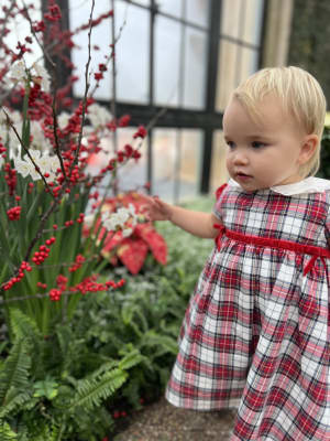 Baby girl tartan clearance outfit