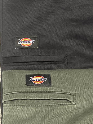 Dickies Skinny Fit Twill Double Knee Work Mens Pants Green WP811OG – Shoe  Palace
