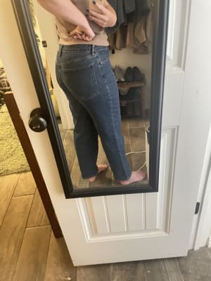 High-Waisted OG Loose Cotton-Hemp Blend Jeans