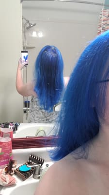 Super Blue Hair Healing Semi Permanent Color | Bond Building Technology |  XMONDO Hair