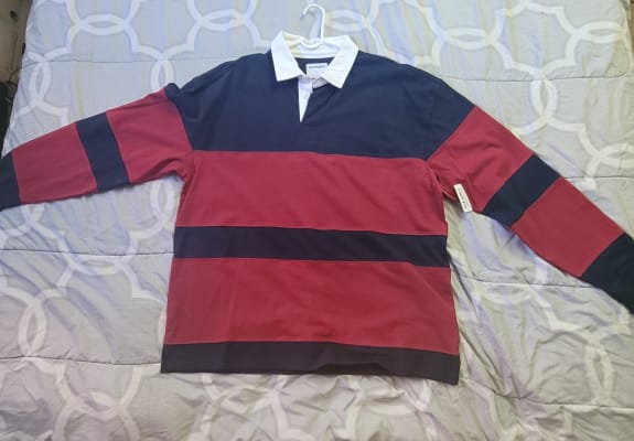 Long-Sleeve Rugby Polo for Men