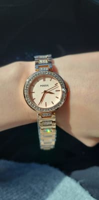 Karli Three-Hand Rose Gold-Tone 