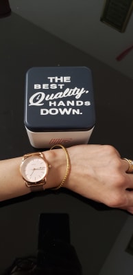 Rose Gold-Tone Stainless Steel Watch 