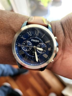 Grant Chronograph Light Brown Leather 