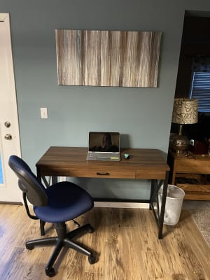 Real Living Dark Walnut Writing Desk