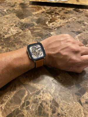 Inscription Automatic Brown Leather 