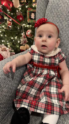 Tartan 2025 baby dress