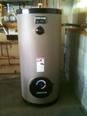 633-500-001 - Weil-McLain 633-500-001 - Aqua-Plus 45 Pewter Indirect Water  Heater