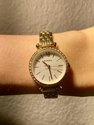 Tillie Mini Three-Hand Gold-Tone 
