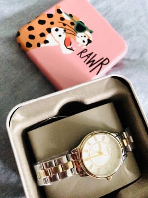 Two-Tone Stainless Steel Watch 
