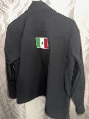 ARIAT Team Softshell Dog Jacket – Leichte Hundejacke In Red Windsor, Größe L, Mit Klettverschluss