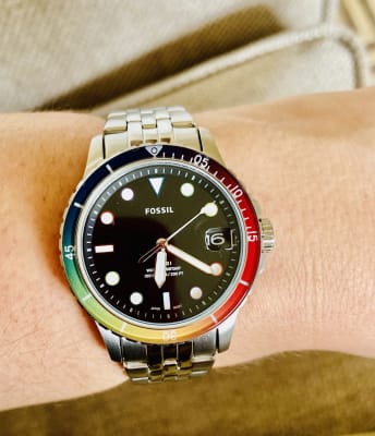 Fossil lgbt watch best sale