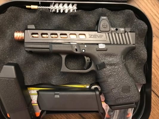 ZEV Technologies Dragonfly Slide Kit Trijicon RMR Cut Glock 17 Gen 4