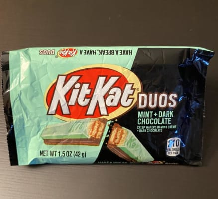 Kit Kat Chocolate, Mint + Dark, Duos - 1.5 oz