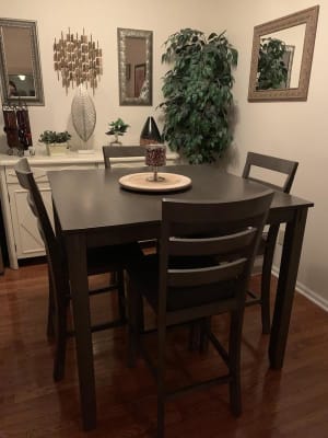 Coviar dining room counter table set 2025
