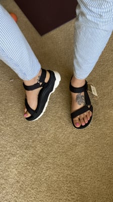 Teva Jadito Universal Flatform Sandal Women's Shoes in White