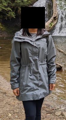 The north face store city midi waterproof jacket