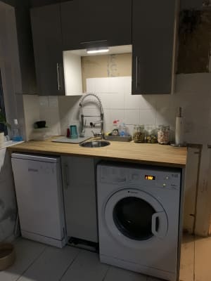 Wickes Orlando Grey Gloss Slab Narrow Wall Unit 600mm Wickes