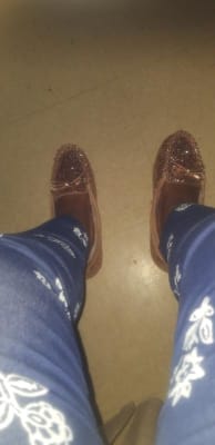 Glitter moccasins old navy best sale
