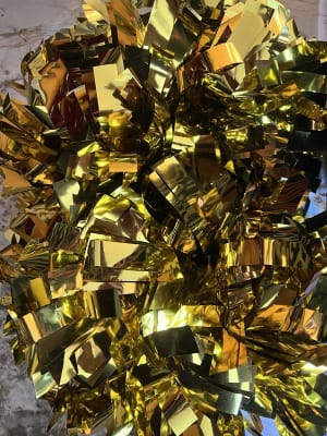 Solid Metallic In-Stock Pom - Pom Poms | Omni Cheer
