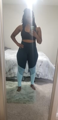 High-Waisted CozeCore Color-Blocked Leggings
