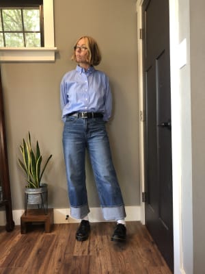 Extra High Waisted Wide Leg Jeans for Women Old Navy