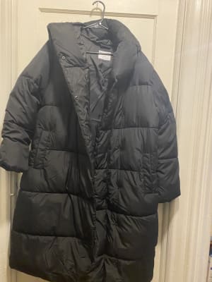 Water-Resistant Long Hooded Puffer Coat | Old Navy