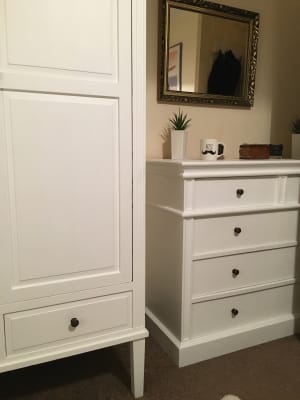 White matt sales wood paint