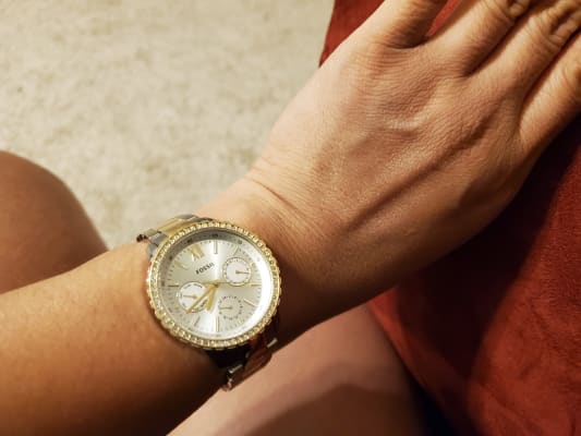 Two-Tone Stainless Steel Watch 