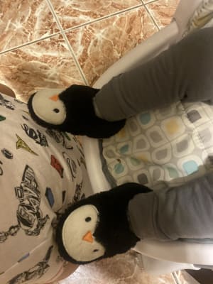 Old navy outlet penguin slippers