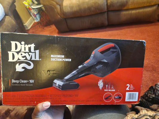 Dirt devil gator lithium cordless hand vac reviews on sale