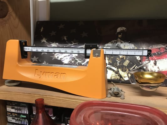Lyman Brass Smith 500 Balance Beam Mechanical Powder Scale