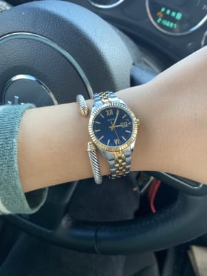 Two-Tone Stainless Steel Watch 
