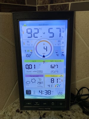 Vertical Color Weather Station