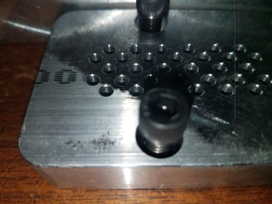 8020, 6075, 15 Series, Access Hole Drill Jig For 1.5" X 1.5" T-Slot