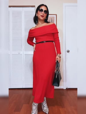 Old navy off shop the shoulder dress