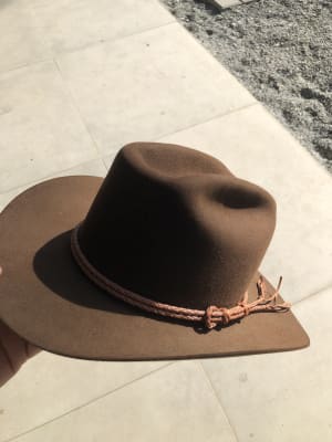 Two Roads Hat Co. Double Strand Rope Hat Band - Tan