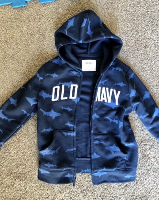 Toddler shark 2025 hoodie old navy