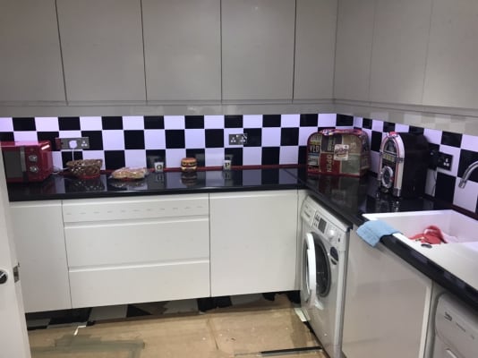 Wickes madison top white gloss