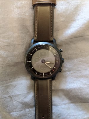 Hybrid Smartwatch Hr Collider Tan Leather Ftw7007 Fossil Hybrid Smartwatch Hr Collider Tan Leather Ftw7007 Fossil