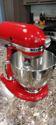 KSM195PSFT KitchenAid Artisan® Series 5 Quart Tilt-Head Stand Mixer with  Premium Accessory Pack