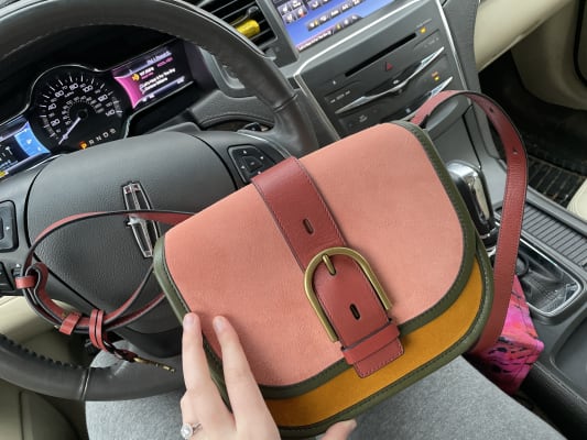 Fossil saddle bag crossbody clearance