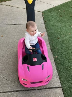 Whisper ride top cruiser pink
