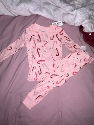 Old navy sales pink pajamas