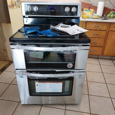 whirlpool electric range wge745cofs