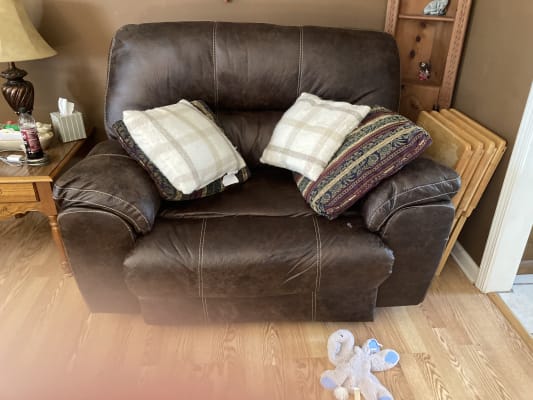 Stallion Brown Snuggle Up Recliner Big Lots