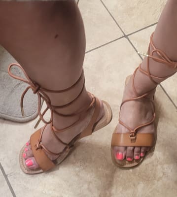 Faux Leather Lace Up Gladiator Sandals for Women Old Navy