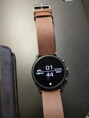 Smartwatch HR - Falster 3 Gunmetal Gauge Mesh SKT5200 - Skagen
